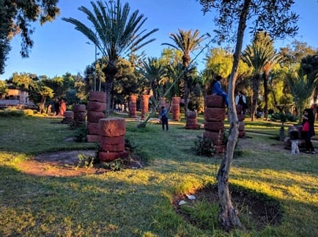نزهات حديقة أولهاو في أغادير