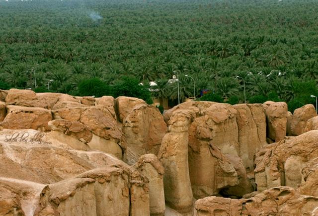 جبل قارة بالاحساء السعودية