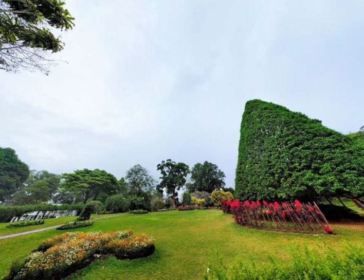الحديقة النباتية الملكية بسريلانكا 