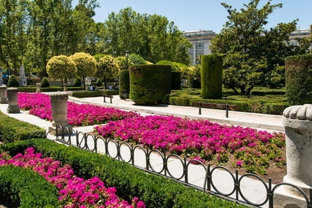 الحديقة النباتية الملكية في مدريد اسبانيا