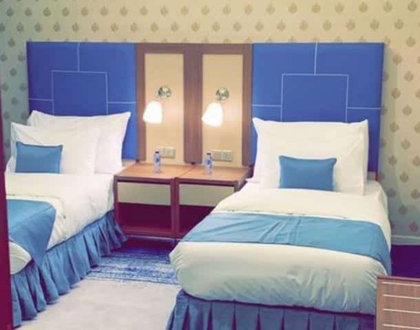 فندق سويس بلو زاحد من ابرز فنادق حي السامر بجده بفضل غرفةالراقية