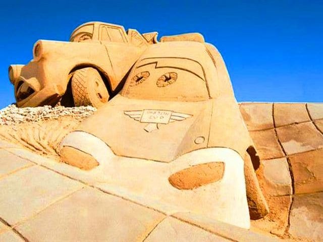 متحف الرمال فى الغردقة مصر