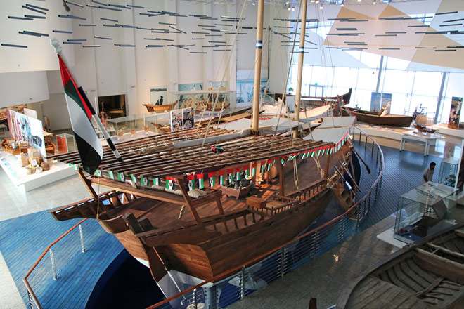 متحف الشارقة البحري الامارات