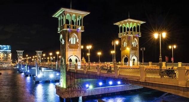 كوبري ستانلي بالاسكندرية 
