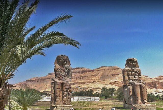 اجمل 4 انشطة عند زيارة تمثال ممنون الاقصر