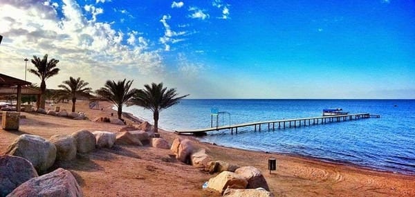 الشط الجنوبي بالعقبة 