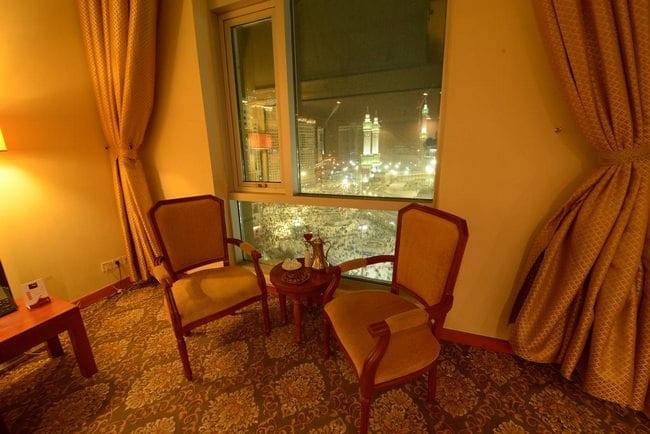 إطلالة غُرف فنادق مكة اربع نجوم