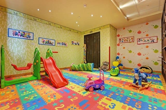 تضم شقق ابيدوس دبي لاند ملاعب وخدمات خاصة بالأطفال.