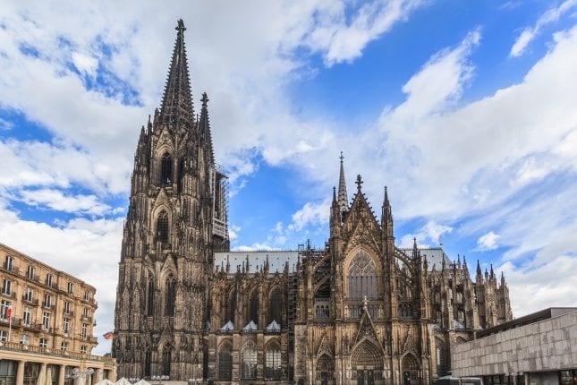كاتدرائية كولونيا في المانيا