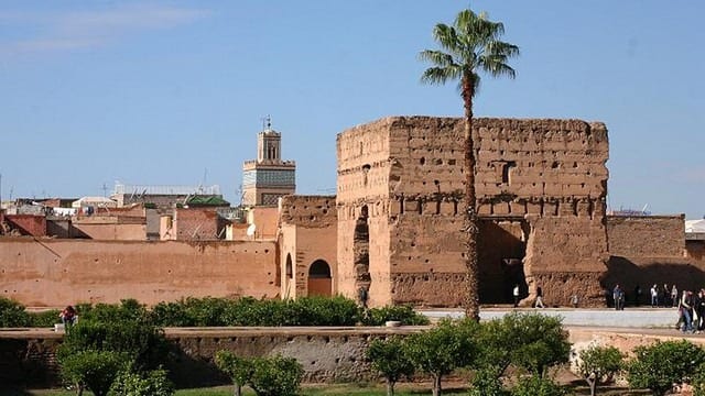 قصر البديع من أفضل الاماكن السياحية في مراكش المغرب