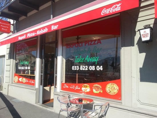 مطعم مابولي بيتزا مطاعم عربية في انترلاكن