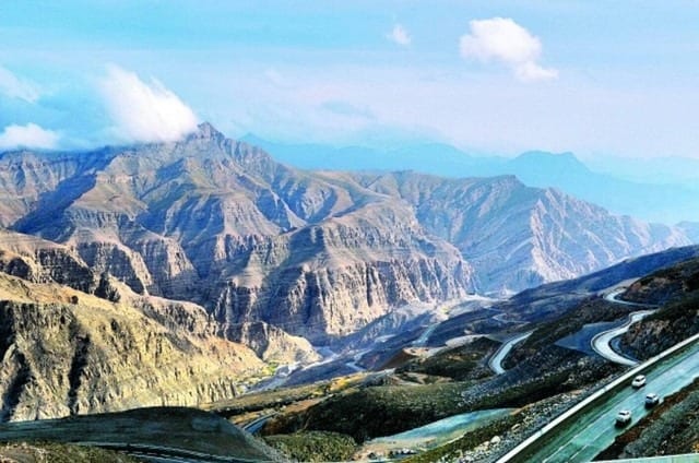 جبل جيس راس الخيمة الامارات