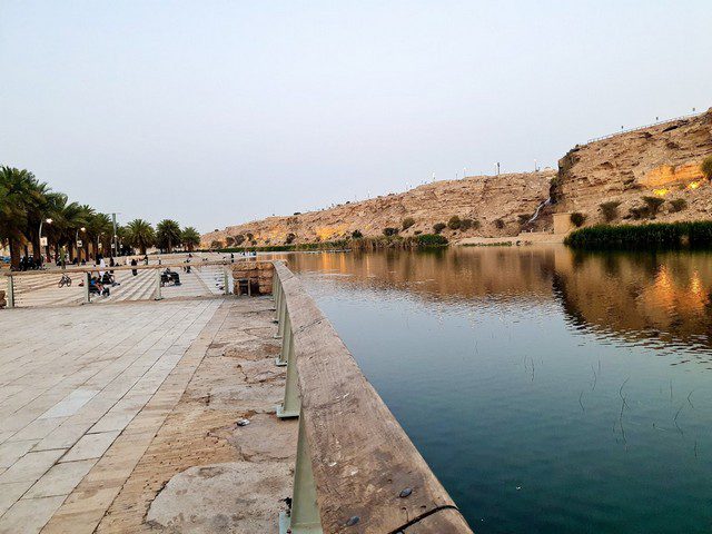 حديقة ومنتزه بحيرة سد نمار الرياض
