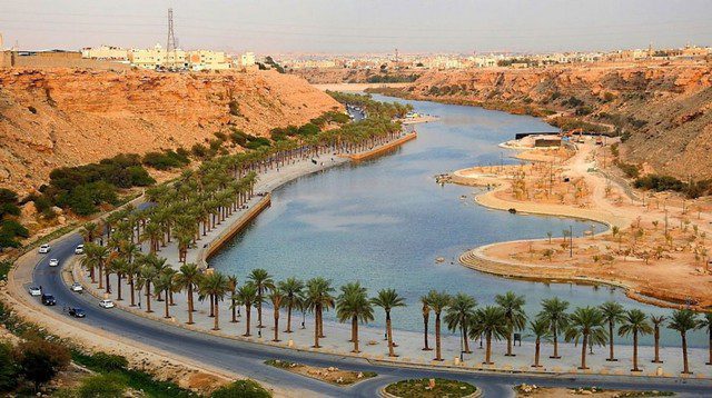 حديقة ومنتزه بحيرة سد نمار الرياض