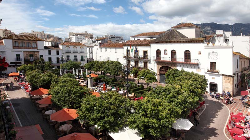 البلدة القديمة من أفضل معالم مدينة ماربيا في اسبانيا