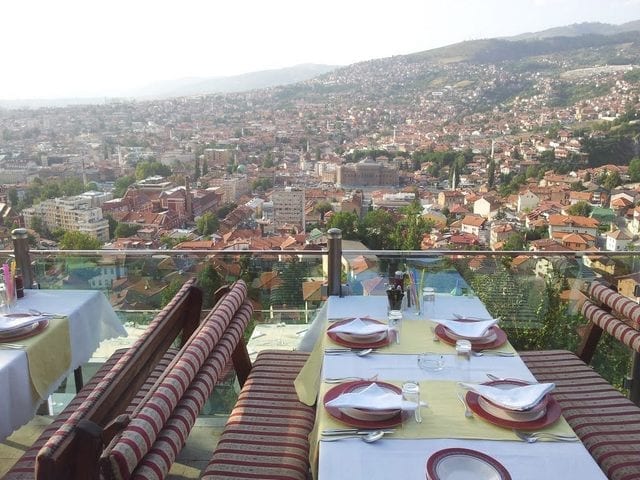 مطعم بارك برينتشيفا من أفضل المطاعم في سراييفو البوسنة