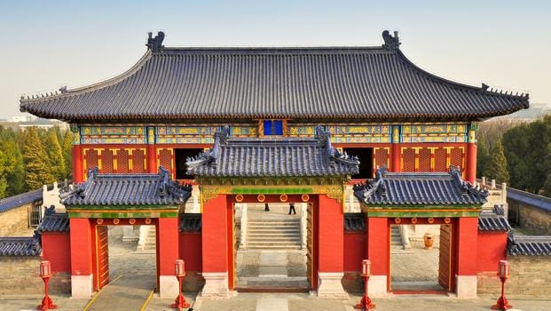 معبد السماء في بكين من أفضل الاماكن السياحية في بكين الصين