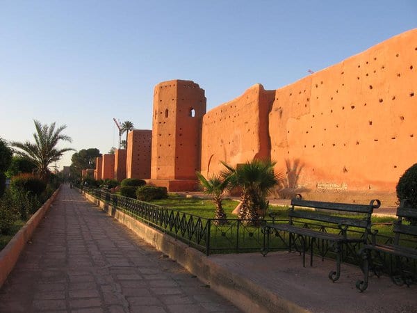 سور مراكش من أفضل معالم مدينة مراكش المغربية