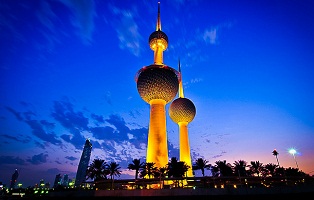 أبراج الكويت في العاصمة الكويتية من اهم معالم السياحة في الكويت