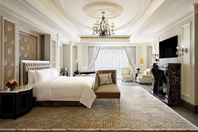 يضم فندق حبتور بالاس دبي غرف وأجنحة بتجهيزات خاصة تناسب العرسان