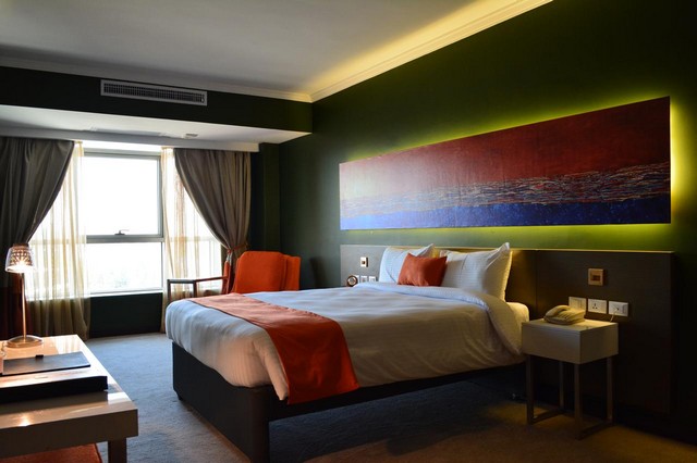تتميّز غرف فندق سيتي ماكس بالمساحات الواسعة ففو من أفضل فنادق اسوان بجوار المحطة الرائعة