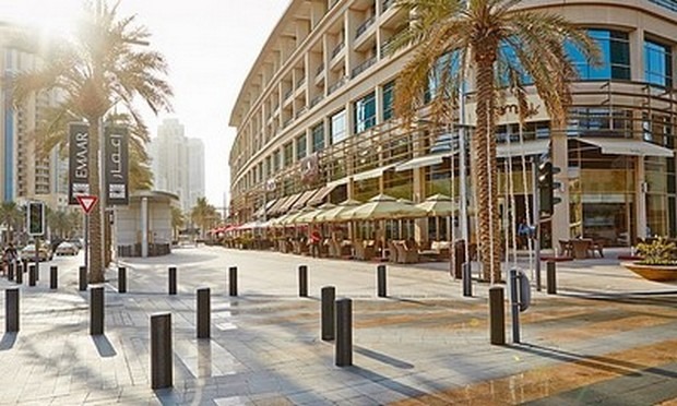 شارع البوليفارد في دبي