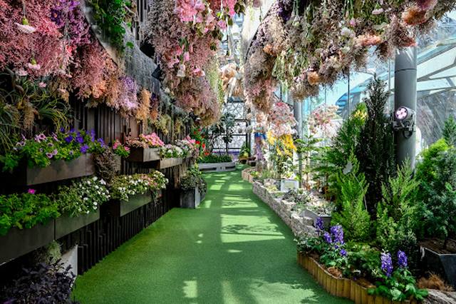 حديقة الزهور الخيالية سنغافورة