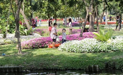 حديقة الملك راما التاسع بانكوك 