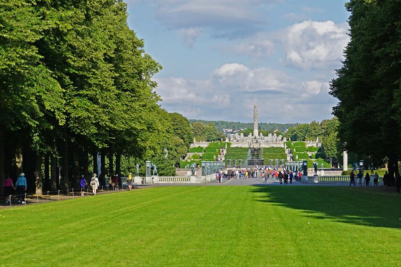 حديقة فيجلاند في متنزه فروجنر في أوسلو - تعتبر من اجمل اماكن السياحة في أوسلو