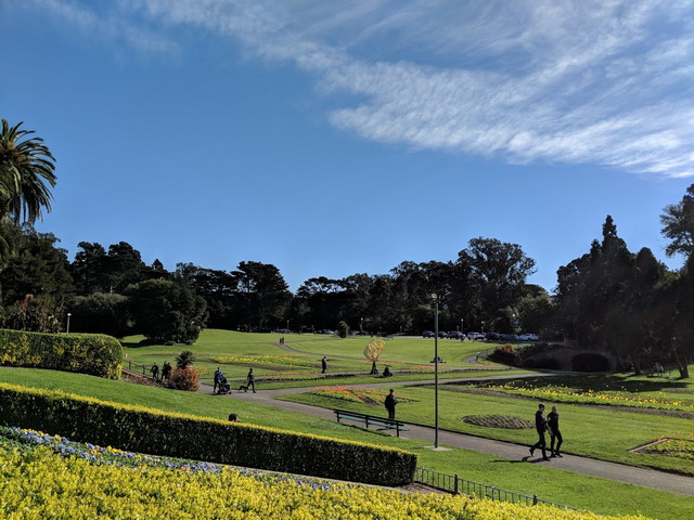 حديقة جولدن جيت في سان فرانسيسكو