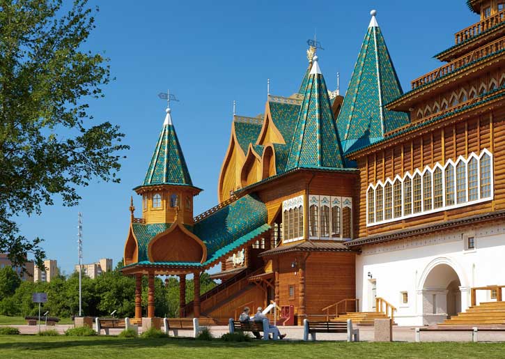 حديقة كولومينسكوي من افضل اماكن السياحة في روسيا موسكو