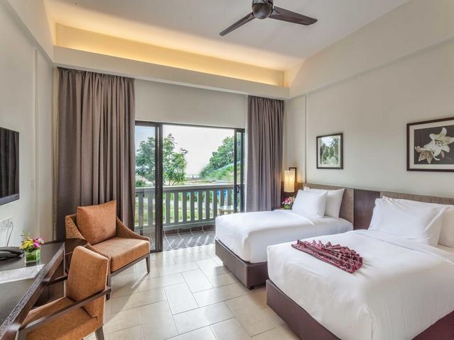 مُعظم الغرف في فنادق في لنكاوي على البحر تتميز بمساحات إقامة واسعة