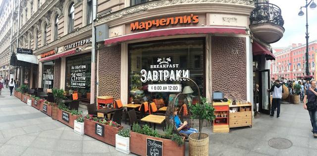 مطعم فطور في سانت بطرسبرغ