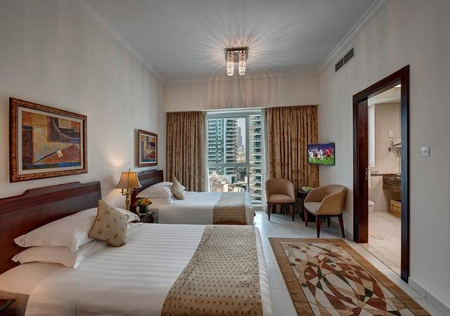 مارينا للشقق الفندقيه في دبي يتميّز بضمه للعديد من المرافق والخدمات الرائعة

