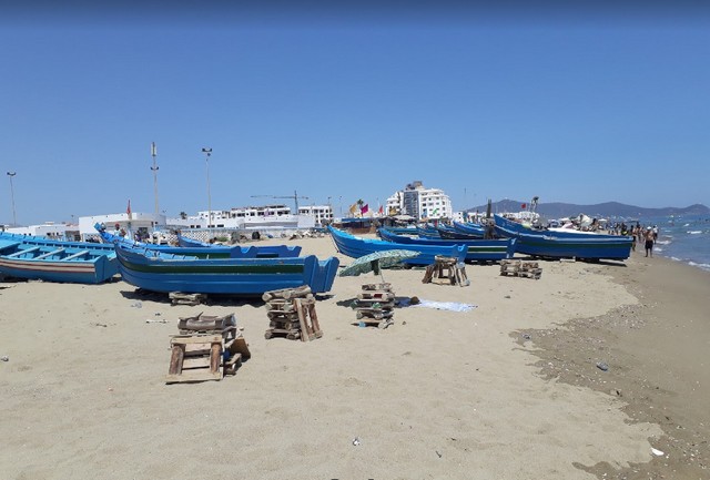 شاطئ تطوان المغرب