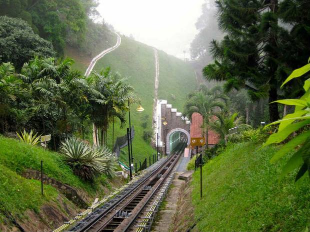 القطار الجبلي في بينانج