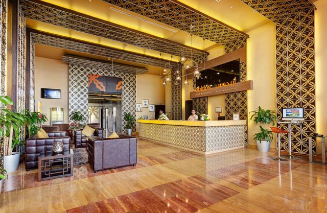 تمنحك ابيدوس للشقق الفندقية دبي لاند أفضل اسعار شقق دبي مُقارنةً مع ما يُقدَّم من خدمات.
