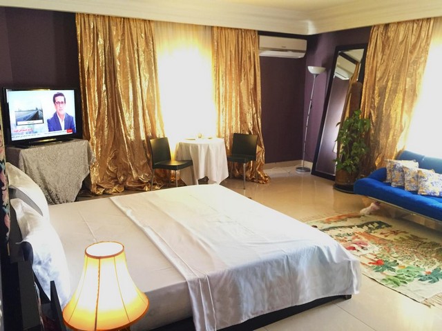 منظر جانبي لغرفة في فندق صني ستوديو نيو كايرو شقق فندقية في القاهرة