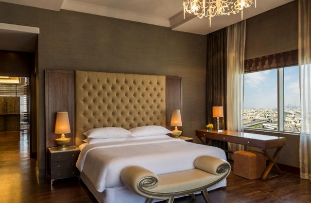 غرف فندق شيراتون دبي الامارات