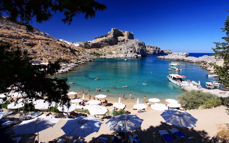 افضل 5 أنشطة في خليج القديس بولس جزيرة رودس اليونان