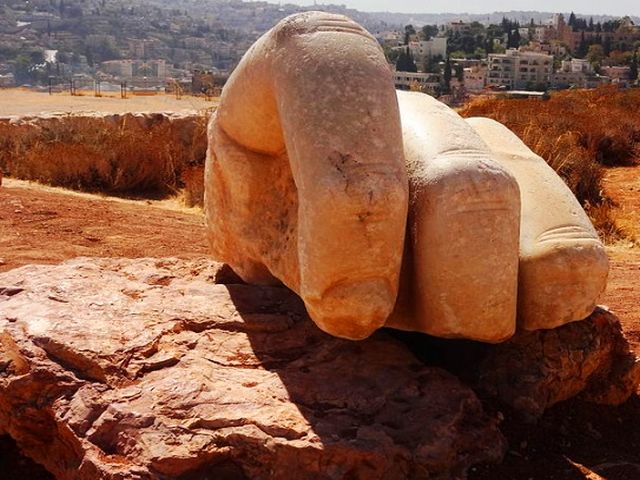 معبد هرقل في عمان في الاردن