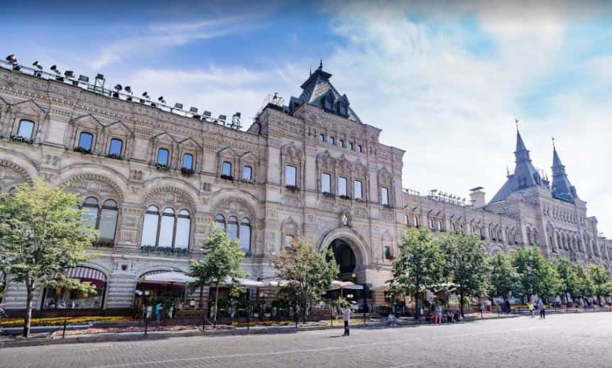 مبنى الكرملين من افضل الاماكن السياحية في موسكو