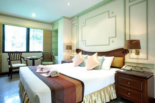  فندق ماجستيك سويتس بانكوك ارخص فنادق بانكوك ويضُم غُرف مُتنوّعة