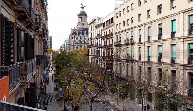 اجمل شارع في برشلونة