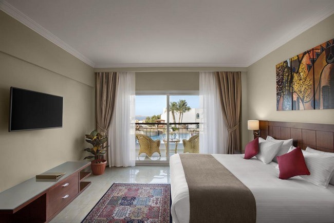 فنادق شرم الشيخ باسعار رخيصه تشتمل على غُرف مُزدوجة أنيقة بديكورات وأثاث راقي