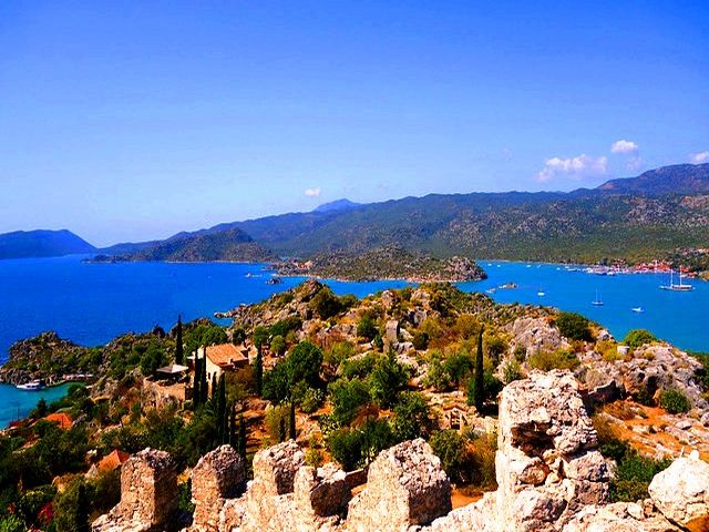 الجزر السياحية تركيا