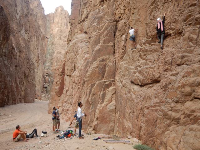 وادى جنى في دهب في مصر