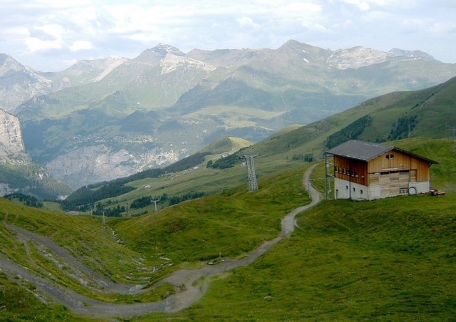 توفر زيارة قرية وينجن بسويسرا متعة لا تنتهي حيث مُشاهدة الطبيعة والجبال