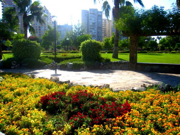 الحديقة المركزية في مدينة اضنة التركية 