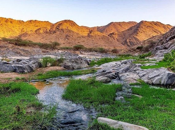 شلال الخرار بلجرشي